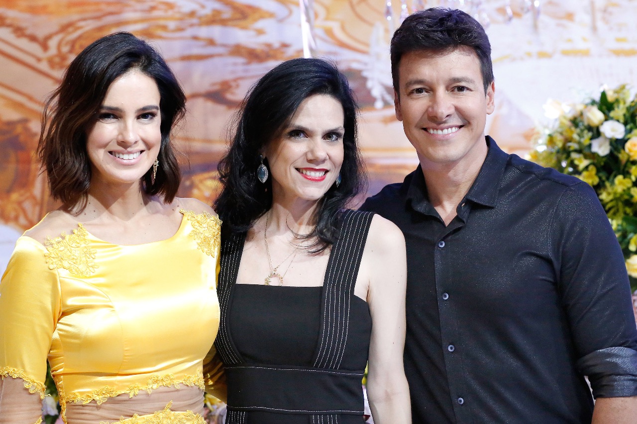 Marina Távora com Rodrigo Faro